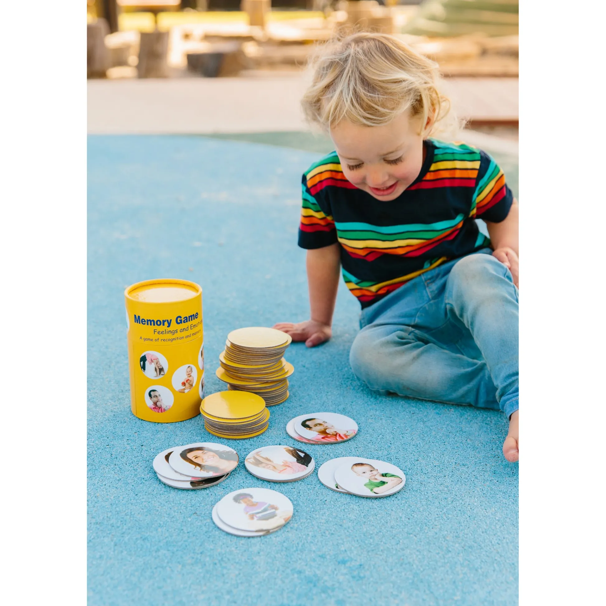 Educators Resource The Freckled Frog Emotions Matching Game - Real People Emotional Discovery* Toddler & Preschool Games & Puzzles|Social & Emotional Skills