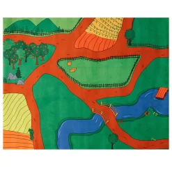 Educators Resource The Freckled Frog Farm-Themed Play Mat for Kids* Social & Emotional Skills|Preschool Education Toys & Activities