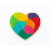 Educators Resource The Freckled Frog Heart Full of Colors Wooden Puzzle - 10 pc* Puzzles