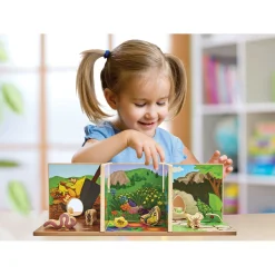 Educators Resource The Freckled Frog Minibeast Adventure Playset - Colorful Bug Blocks and Habitats - 15 Pieces* Preschool Building Sets & Blocks|Preschool Education Toys & Activities