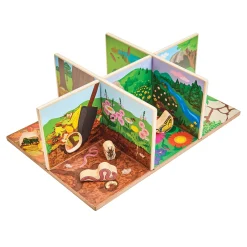 Educators Resource The Freckled Frog Minibeast Adventure Playset - Colorful Bug Blocks and Habitats - 15 Pieces* Preschool Building Sets & Blocks|Preschool Education Toys & Activities