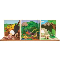 Educators Resource The Freckled Frog Minibeast Adventure Playset - Colorful Bug Blocks and Habitats - 15 Pieces* Preschool Building Sets & Blocks|Preschool Education Toys & Activities