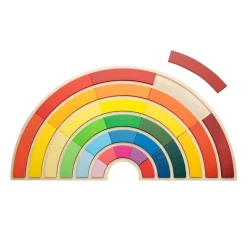 Educators Resource The Freckled Frog Rainbow Colors Wooden Puzzle - 30 pc* Puzzles