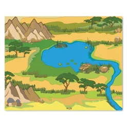 Educators Resource The Freckled Frog Wilderness Adventure Play Mat* Preschool Vehicles|Preschool Education Toys & Activities