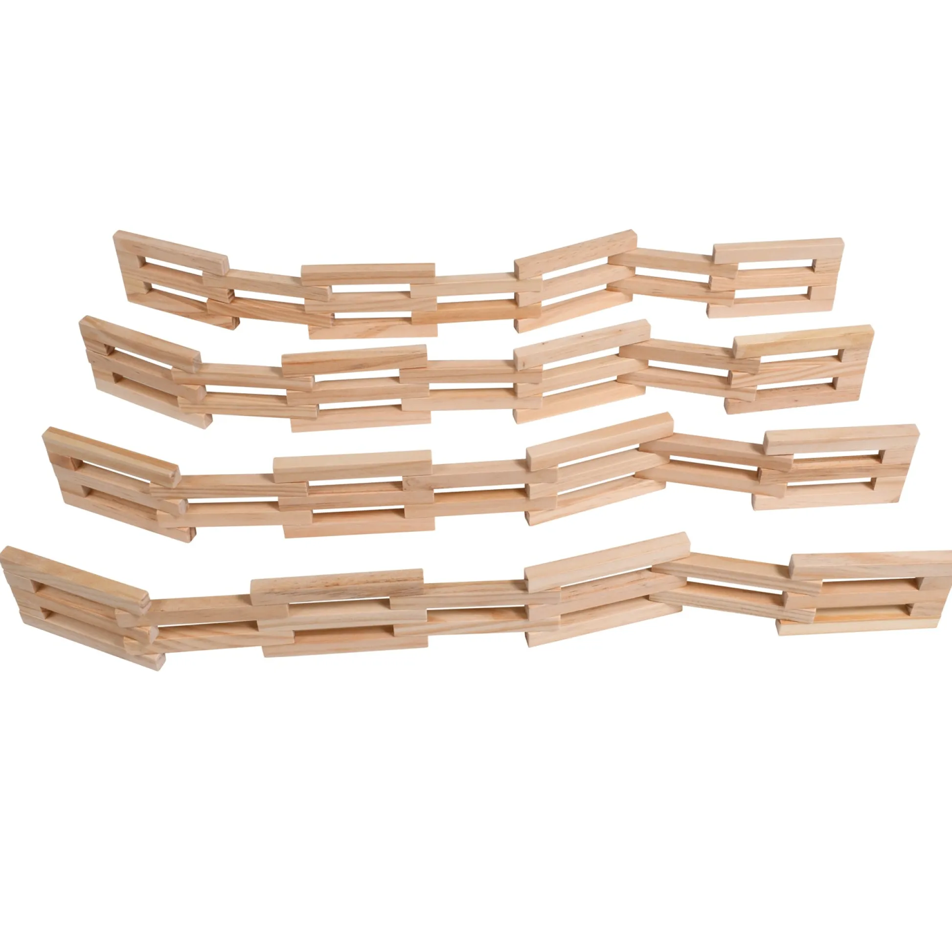 Educators Resource The Freckled Frog Wooden Fences Playset - Set of 4* Animal Figures|Dress Up