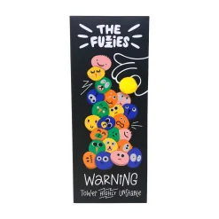 AreYouGame The Fuzzies Colorful Tower Stacking Family Game* Family & Entertainments Games