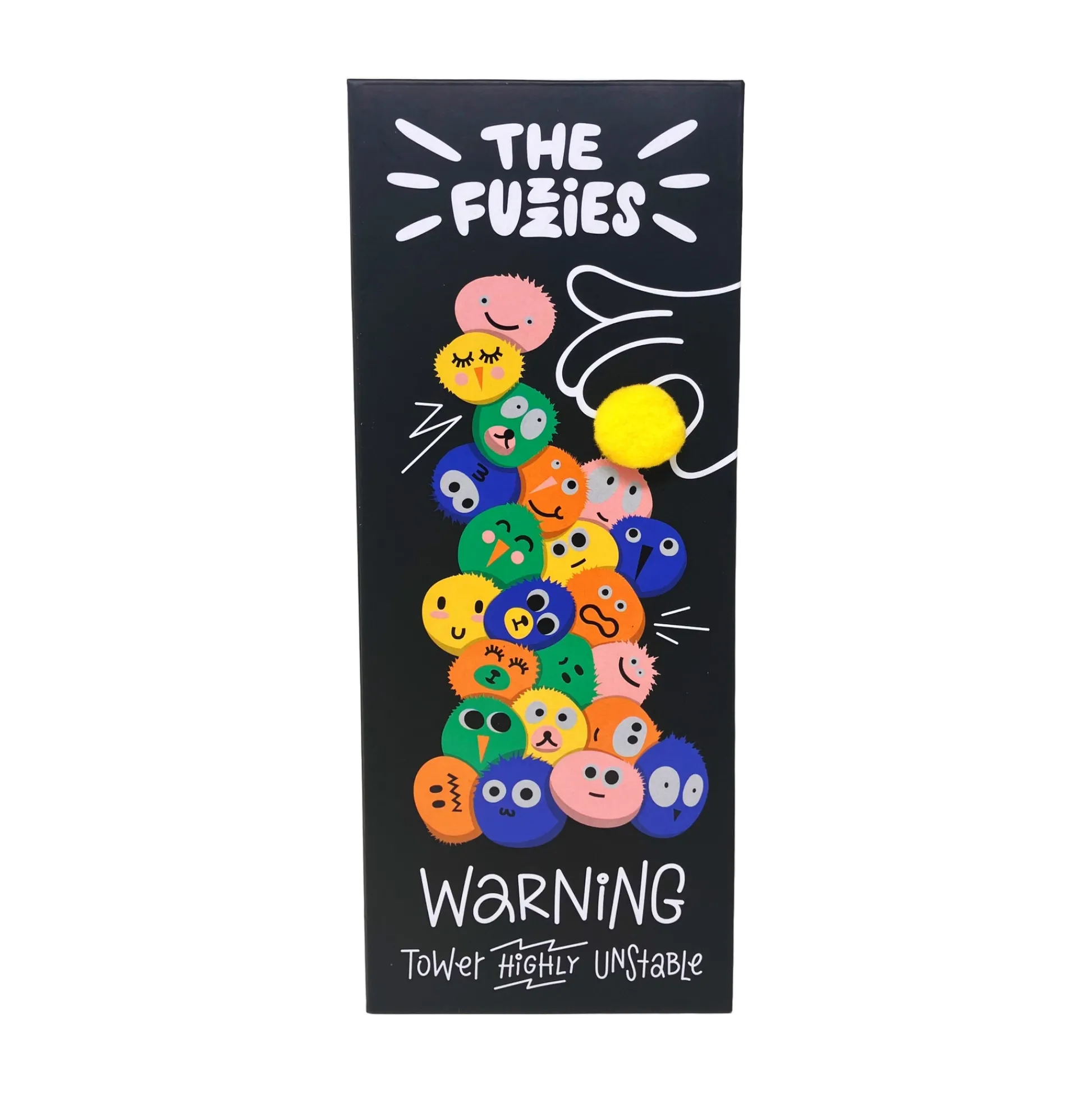 AreYouGame The Fuzzies Colorful Tower Stacking Family Game* Family & Entertainments Games