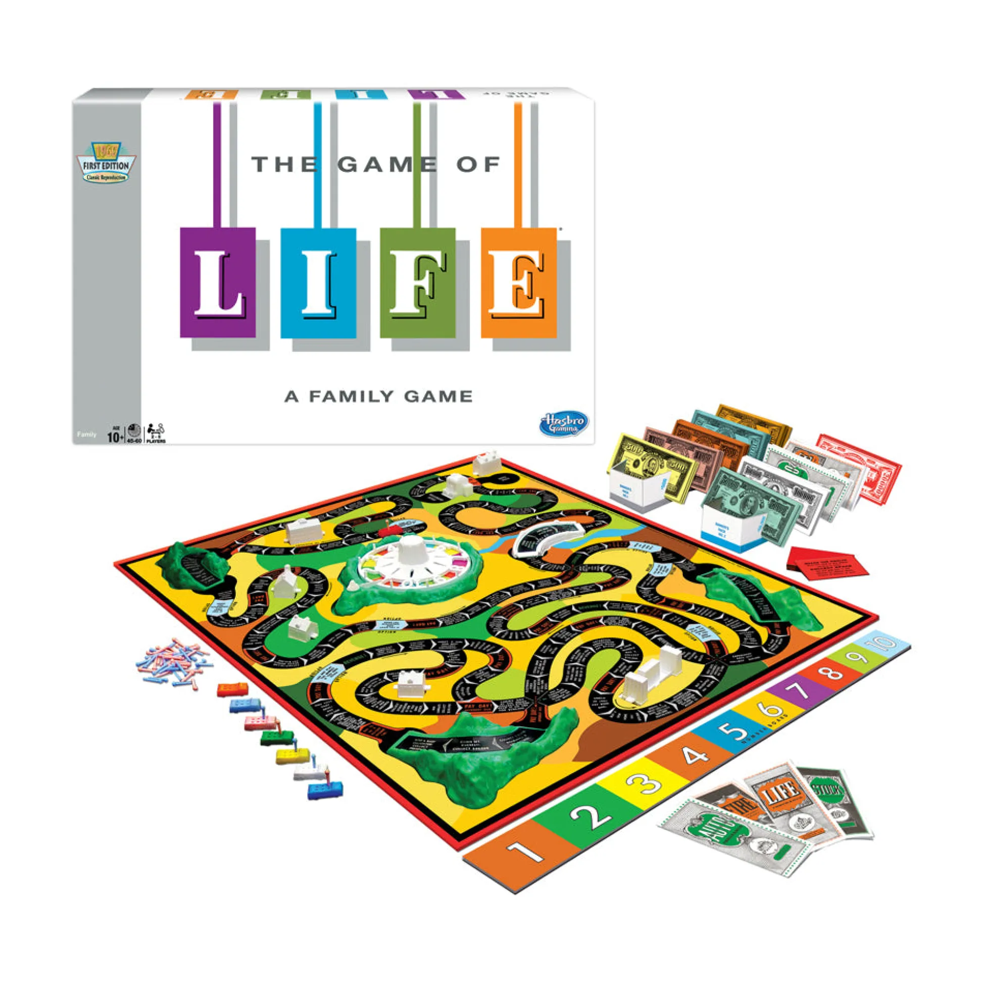 AreYouGame The Game of LIFE Classic Edition Board Game* Role-Playing Games|Board Games