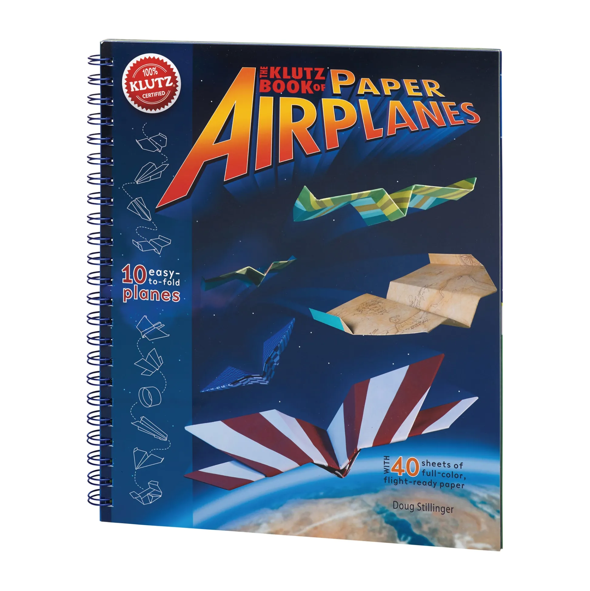 AreYouGame The Klutz Book of High-Performance Paper Airplanes Spiral-bound Craft Kit*Kids Kids Books|Crafts & Activities
