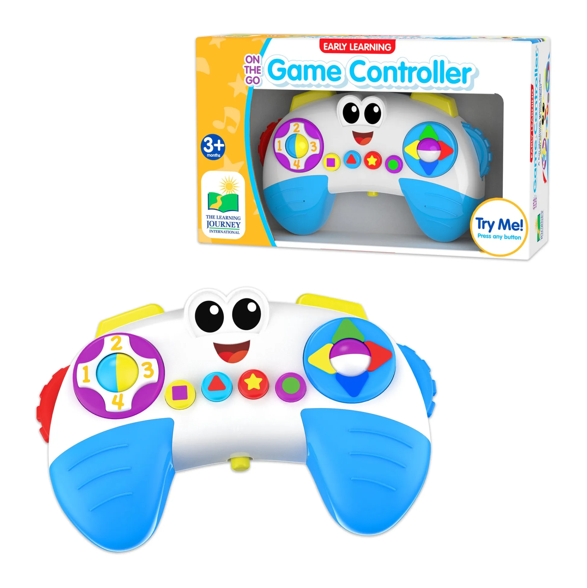 AreYouGame The Learning Journey Early Learning - On The Go Game Controller for Toddlers* Preschool Education Toys & Activities