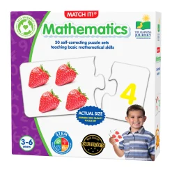 AreYouGame The Learning Journey: Match It! Mathematics - STEM Addition and Subtraction Game* Math Toys|Math, Counting & Time
