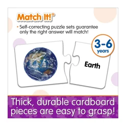 AreYouGame The Learning Journey Match It! - Out in Space - Educational Puzzle Game* Puzzles