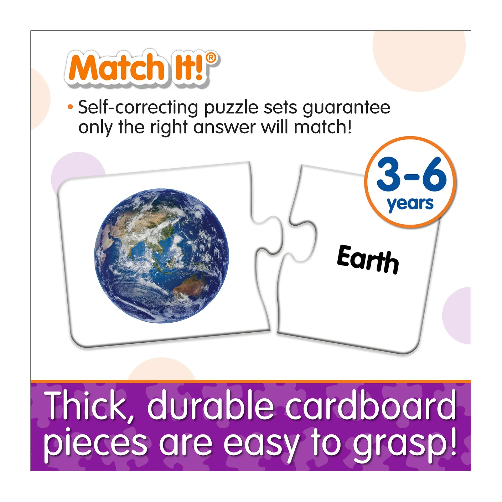 AreYouGame The Learning Journey Match It! - Out in Space - Educational Puzzle Game* Puzzles