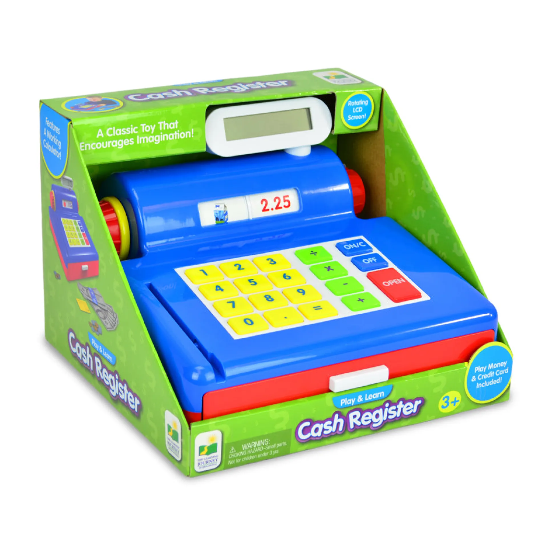 AreYouGame The Learning Journey Play & Learn Cash Register - Interactive Toy* Social & Emotional Skills|Preschool Education Toys & Activities