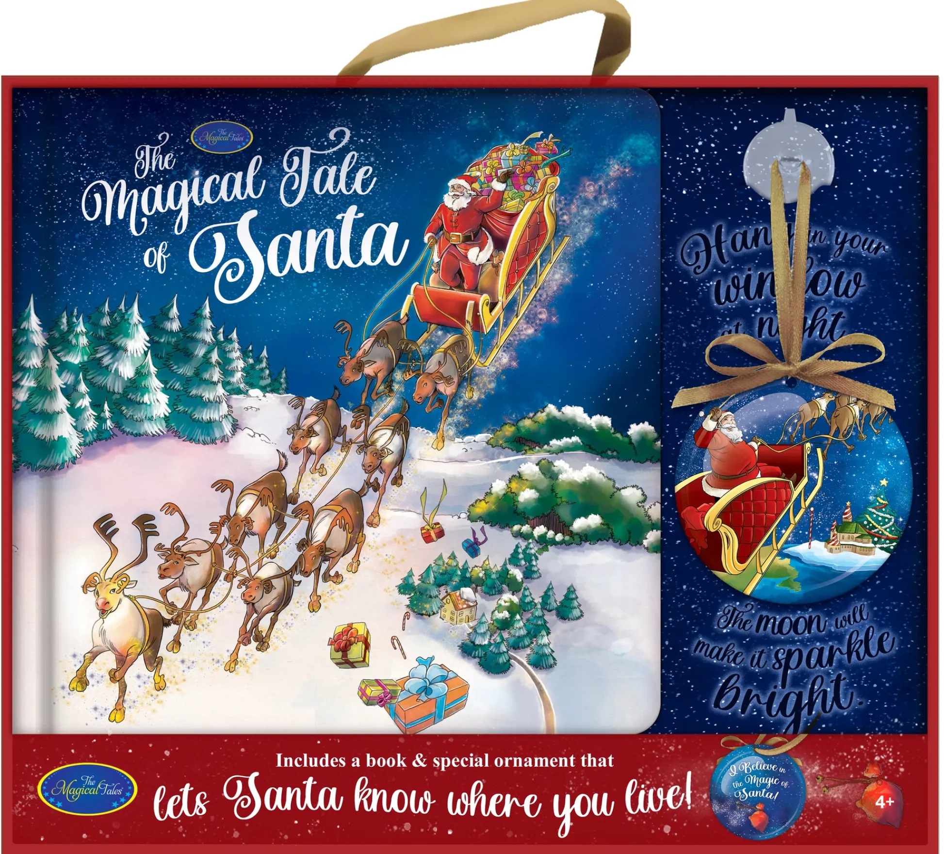 Magical Tales The Magical Tale of Santa Storybook and Ornament Set*Kids Social & Emotional Skills|Family & Entertainments Games