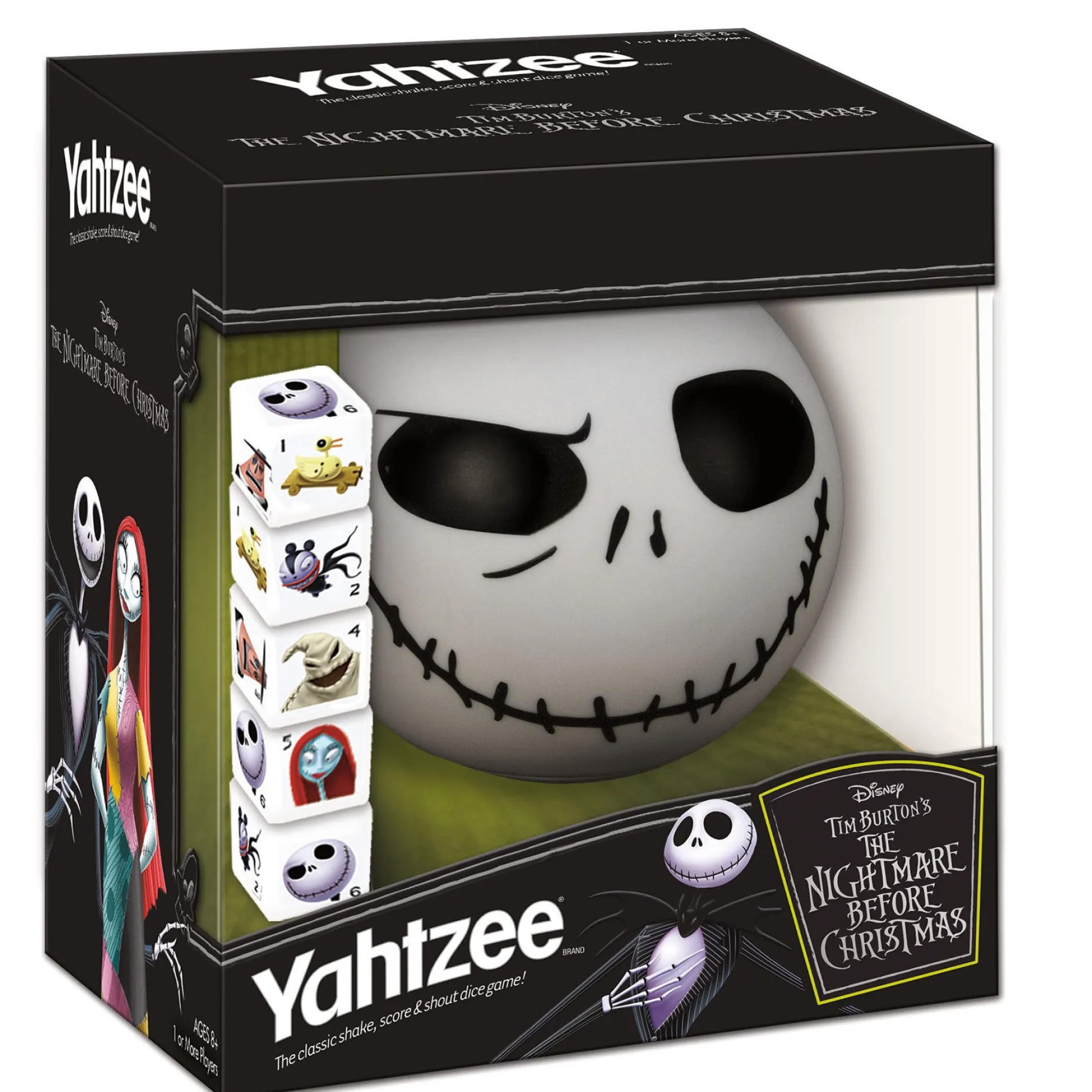 Educators Resource The Nightmare Before Christmas YAHTZEE® Dice Game* Dice, Roll & Write Games