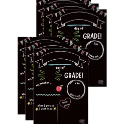 Educators Resource The Pencil Grip™ Activity Playmat - School Milestones - Pack of 6* Drawing, Color & Painting