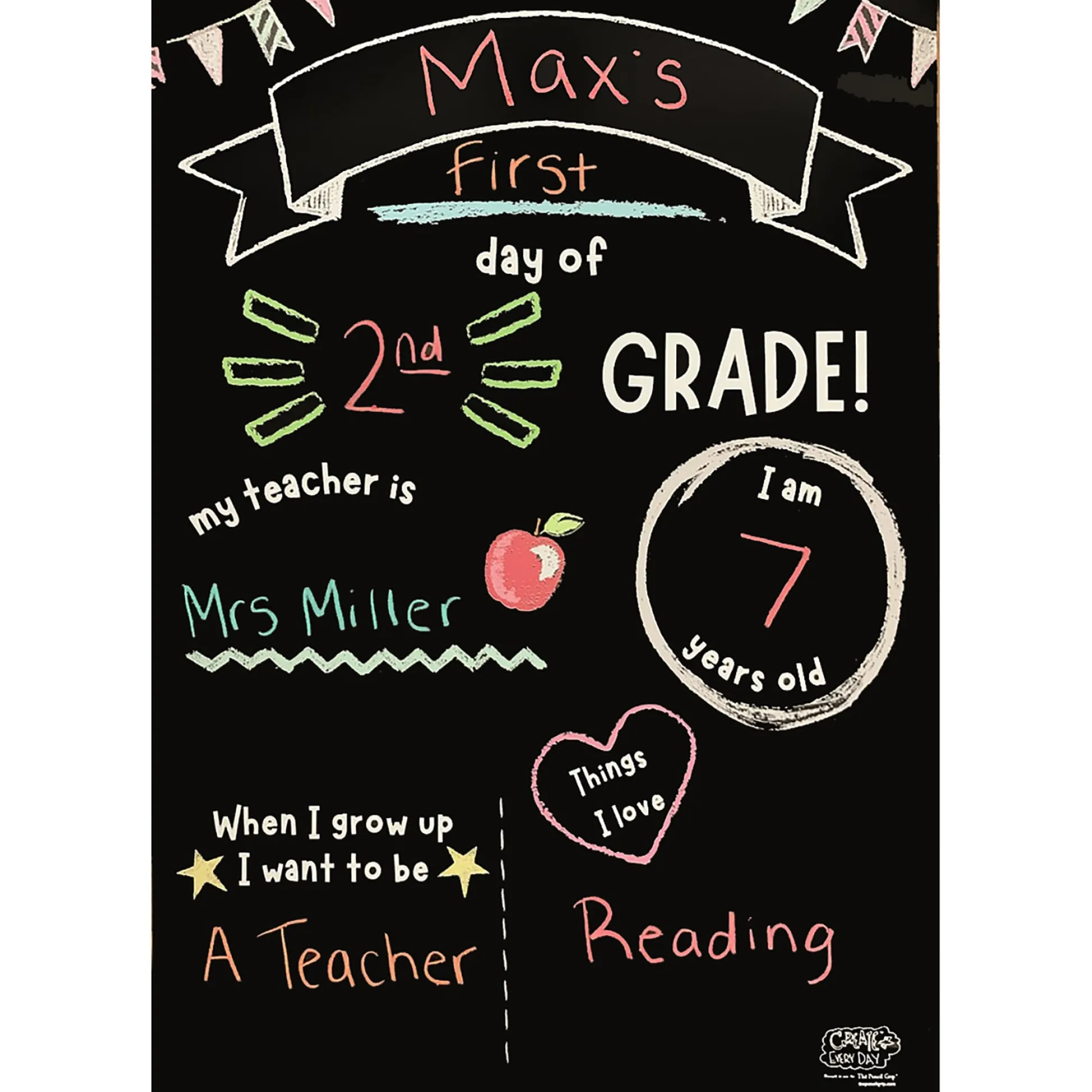 Educators Resource The Pencil Grip™ Activity Playmat - School Milestones - Pack of 6* Drawing, Color & Painting