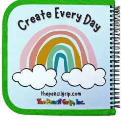 Educators Resource The Pencil Grip Daily Doodler Dino-Themed Reusable Activity Book with Wonder Stix*Kids Kids Books|Drawing, Color & Painting