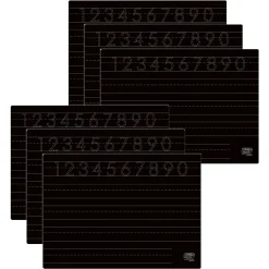 Educators Resource The Pencil Grip Double-Sided Activity Playmat - Numbers & Shapes, 6-Pack* Preschool Education Toys & Activities