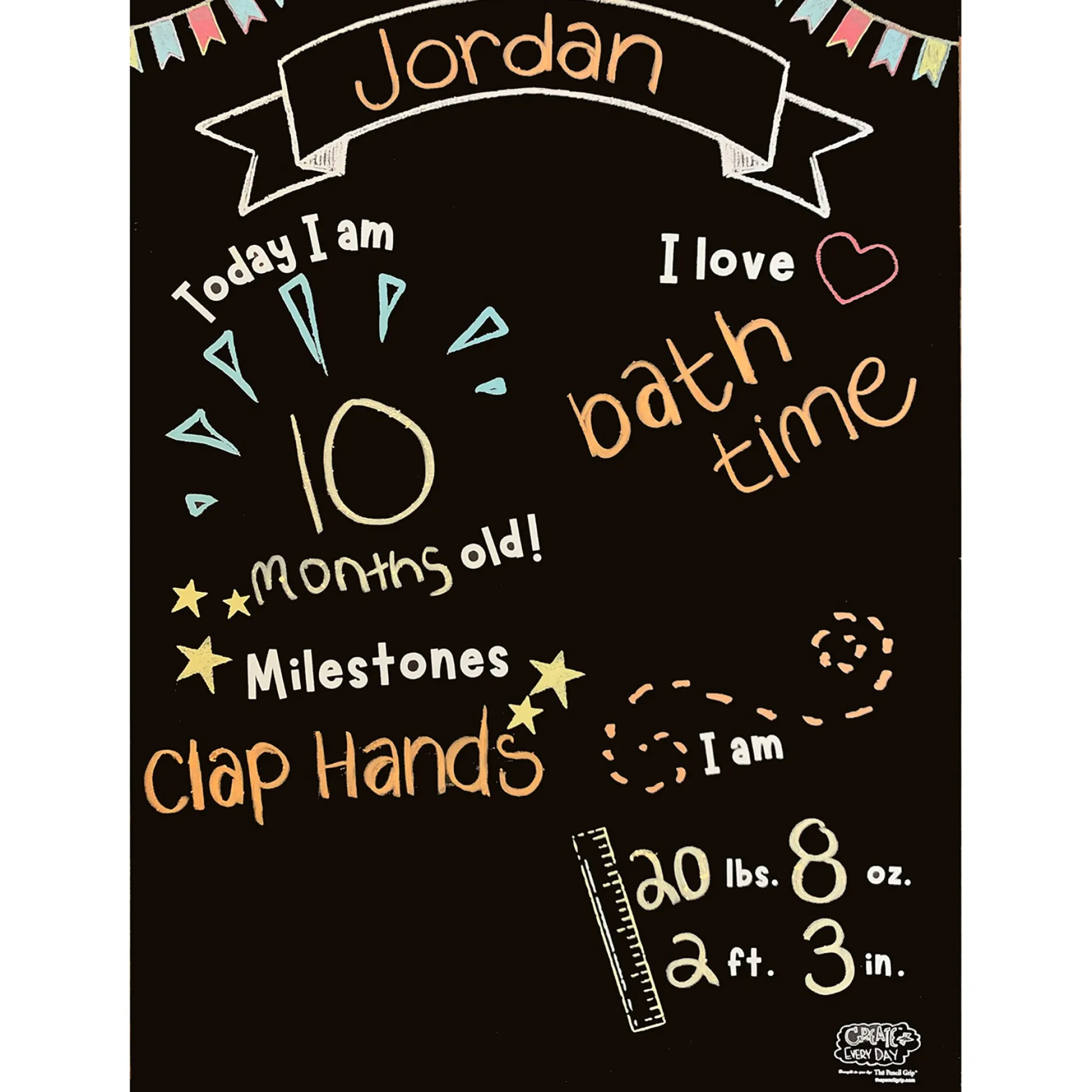 Educators Resource The Pencil Grip Home Milestones Interactive Playmat - Pack of 6* Drawing, Color & Painting
