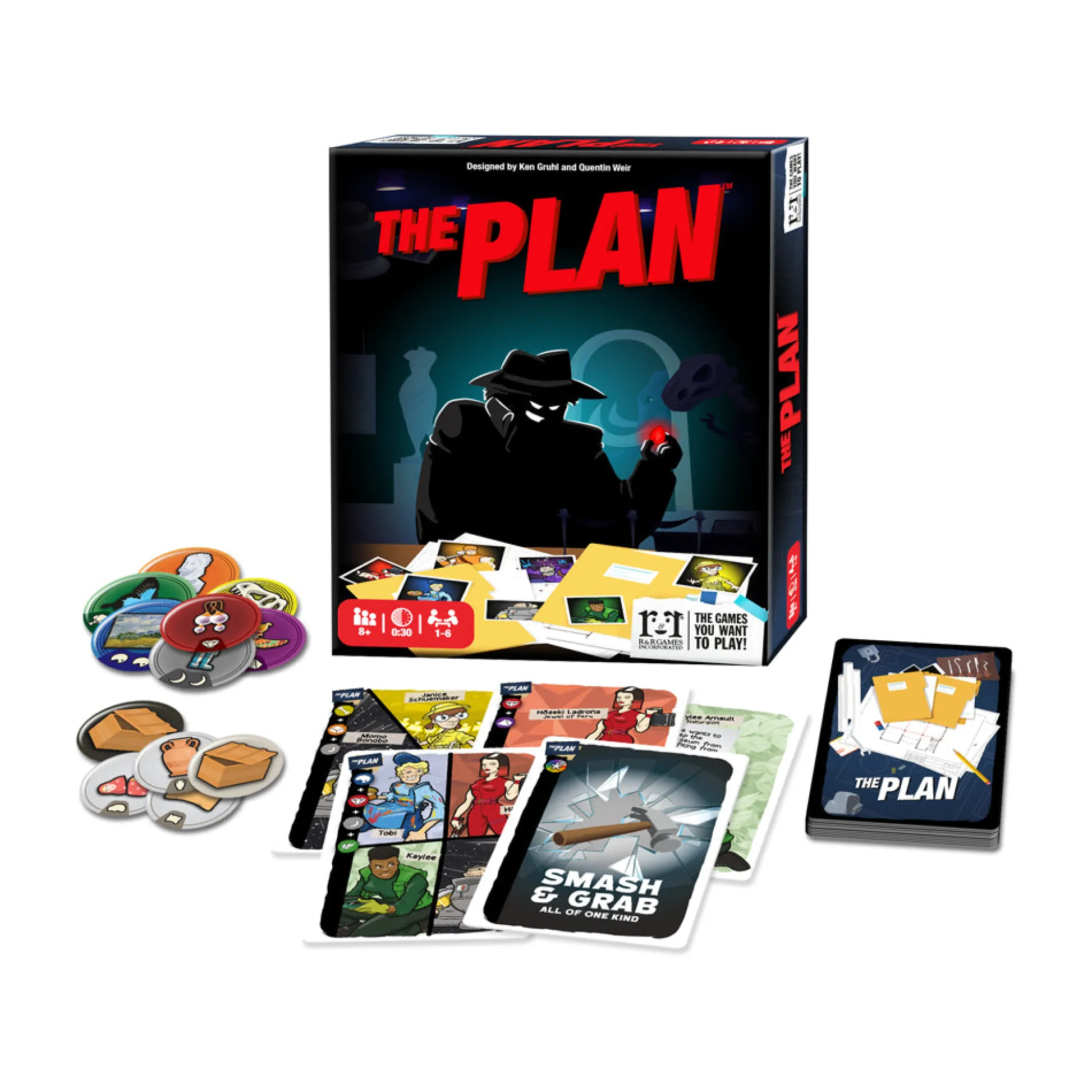 AreYouGame The Plan Strategic Treasure Hunt Board Game by R&R Games* Board Games|Role-Playing Games