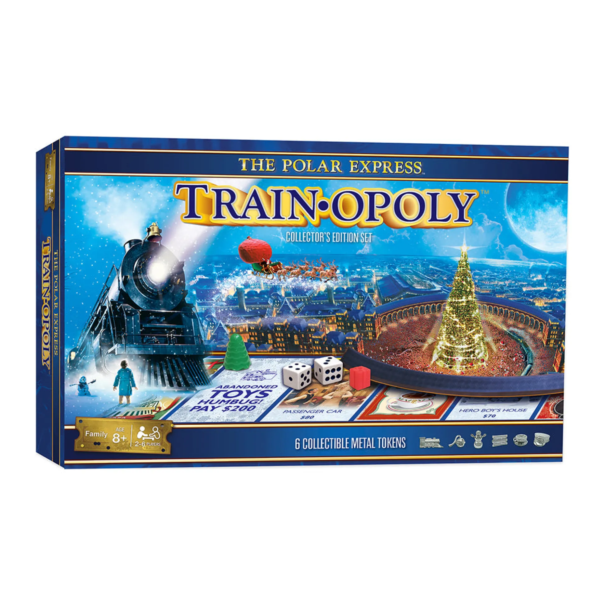 AreYouGame The Polar Express Train-Opoly Collector's Edition Board Game* Board Games|Role-Playing Games