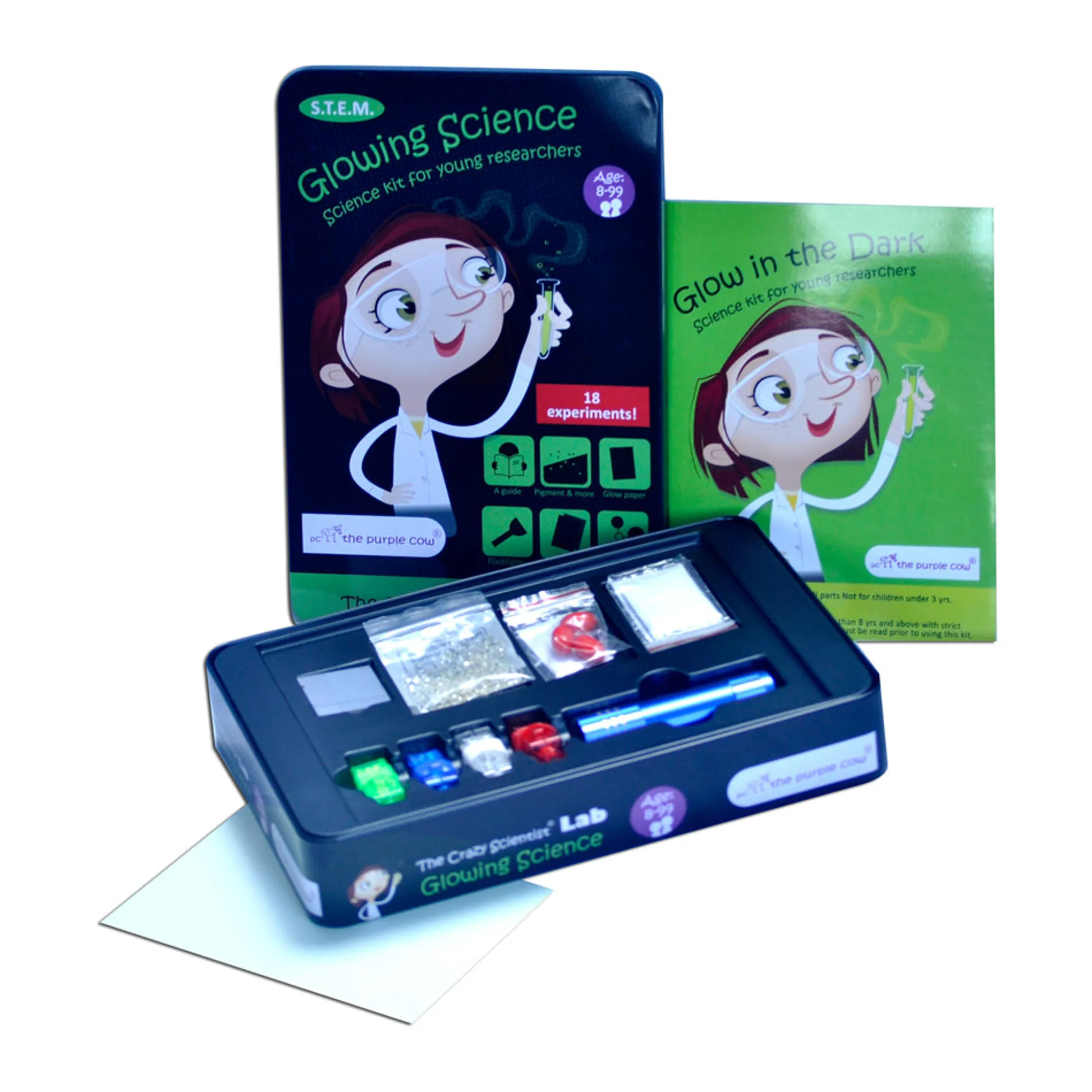 AreYouGame The Purple Cow The Crazy Scientist Lab Glowing Science Kit* Science Toys