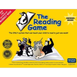 Educators Resource The Reading Game - 2nd Edition - Fast-Action Memory and Storybook Set*Kids Card Games|Kids Books