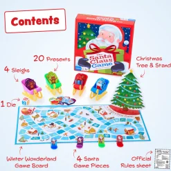 Flat River Group The Santa Claus Game by Zobmondo!! Family Board Game* Social & Emotional Skills|Role-Playing Games
