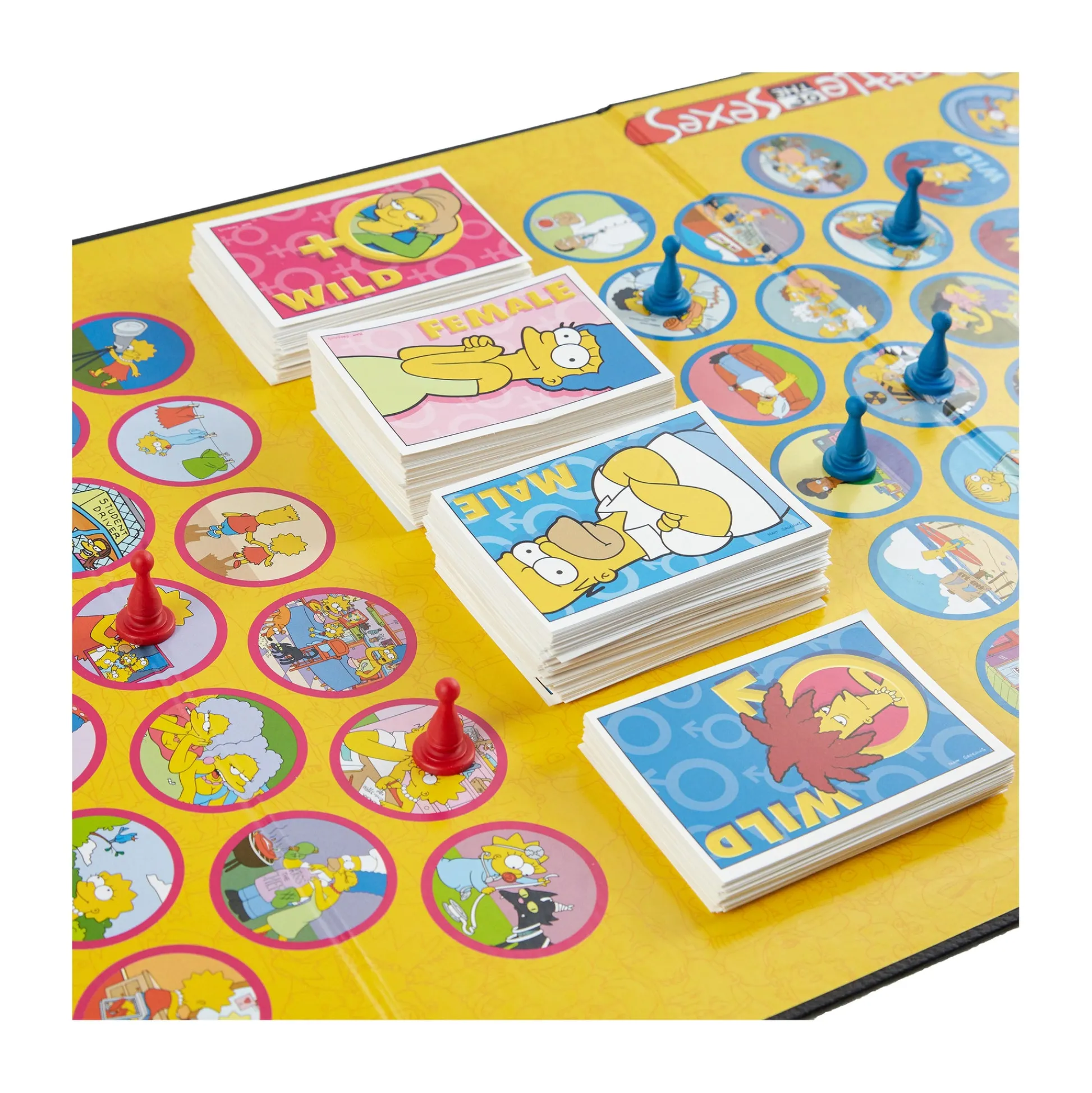 AreYouGame The Simpsons Battle of the Sexes Board Game* Role-Playing Games|Board Games