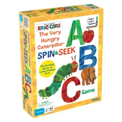 AreYouGame The Very Hungry Caterpillar ABC Spin & Seek Board Game* Classic Books|Board Games