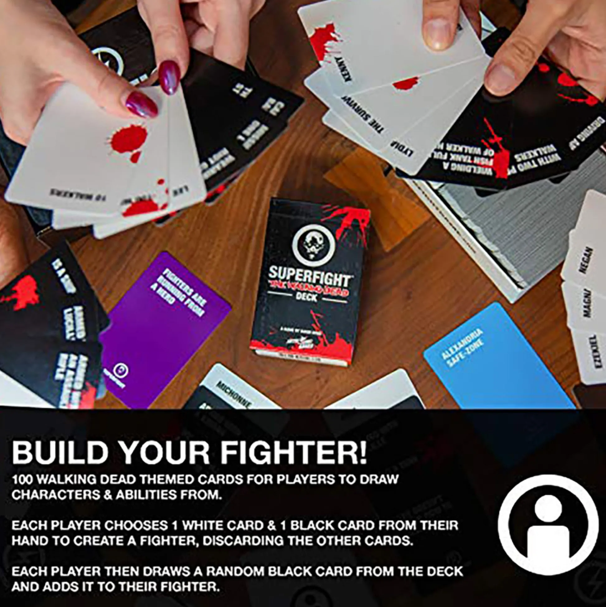 Flat River Group The Walking Dead Superfight Card Game Expansion Deck* Card Games