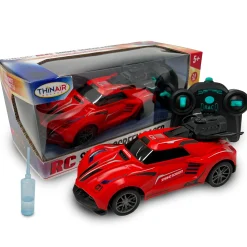 Flat River Group Thin Air Brands Hyper Drive RC Smoke Screen Racer - Red Light-Up Car with Vapor Mist* Rc Cars & Flight