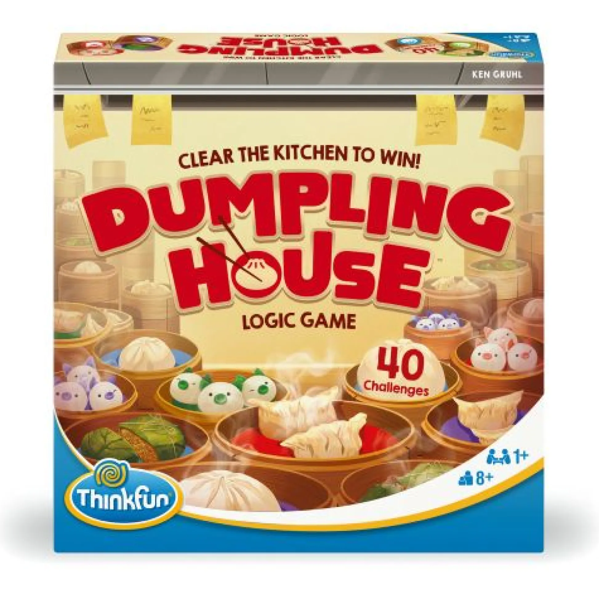 Calendar Holdings, LLC ThinkFun Dumpling House Solo Logic Game* Strategy Games