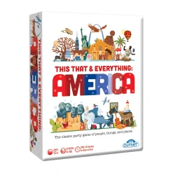 AreYouGame This That & Everything: America - Fast-Paced Guessing Game* Social & Emotional Skills|Family & Entertainments Games