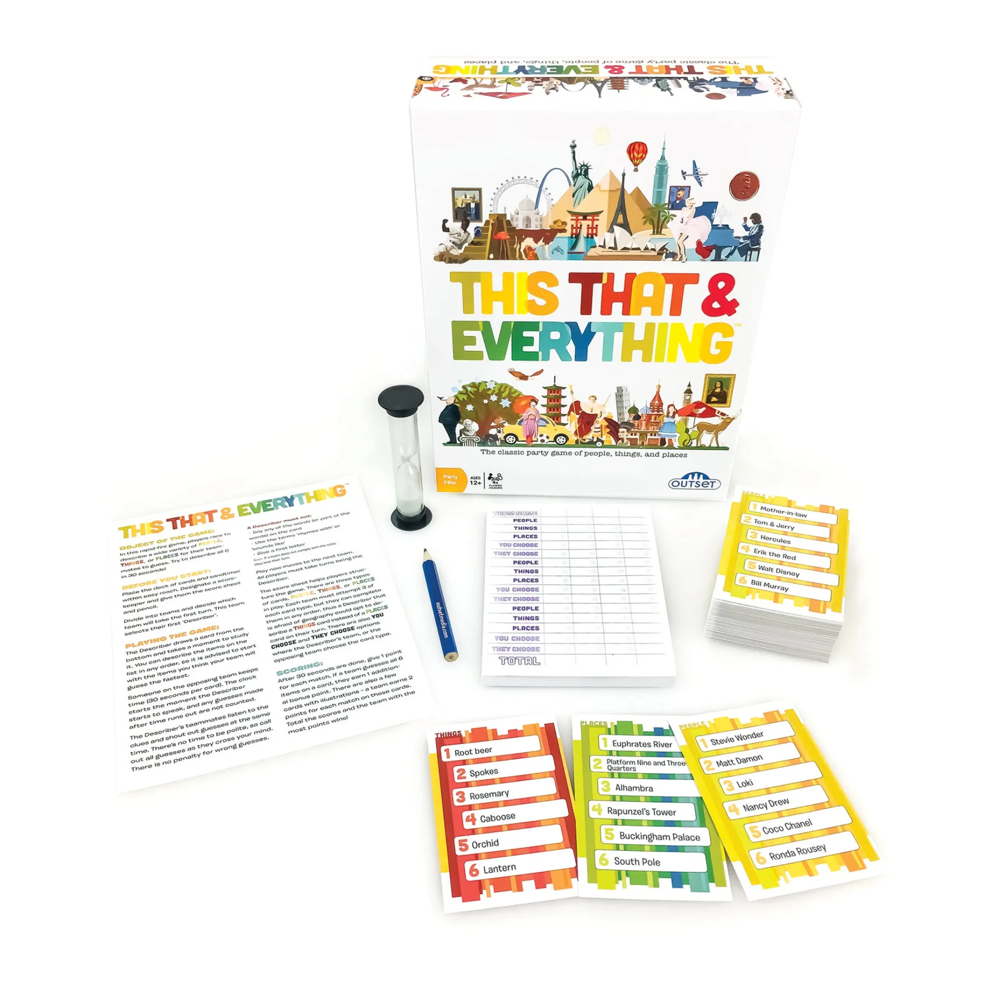 AreYouGame This That & Everything Rapid-Fire Party Game* Social & Emotional Skills|Family & Entertainments Games