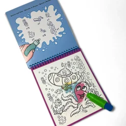 Flat River Group Three Little Twigs: Aqua Magic Bundle - 4pk Interactive Reusable Books*Kids Kids Books|Drawing, Color & Painting