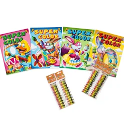 Flat River Group Three Little Twigs Easter/Spring Coloring Bundle - 8pc Set* Drawing, Color & Painting