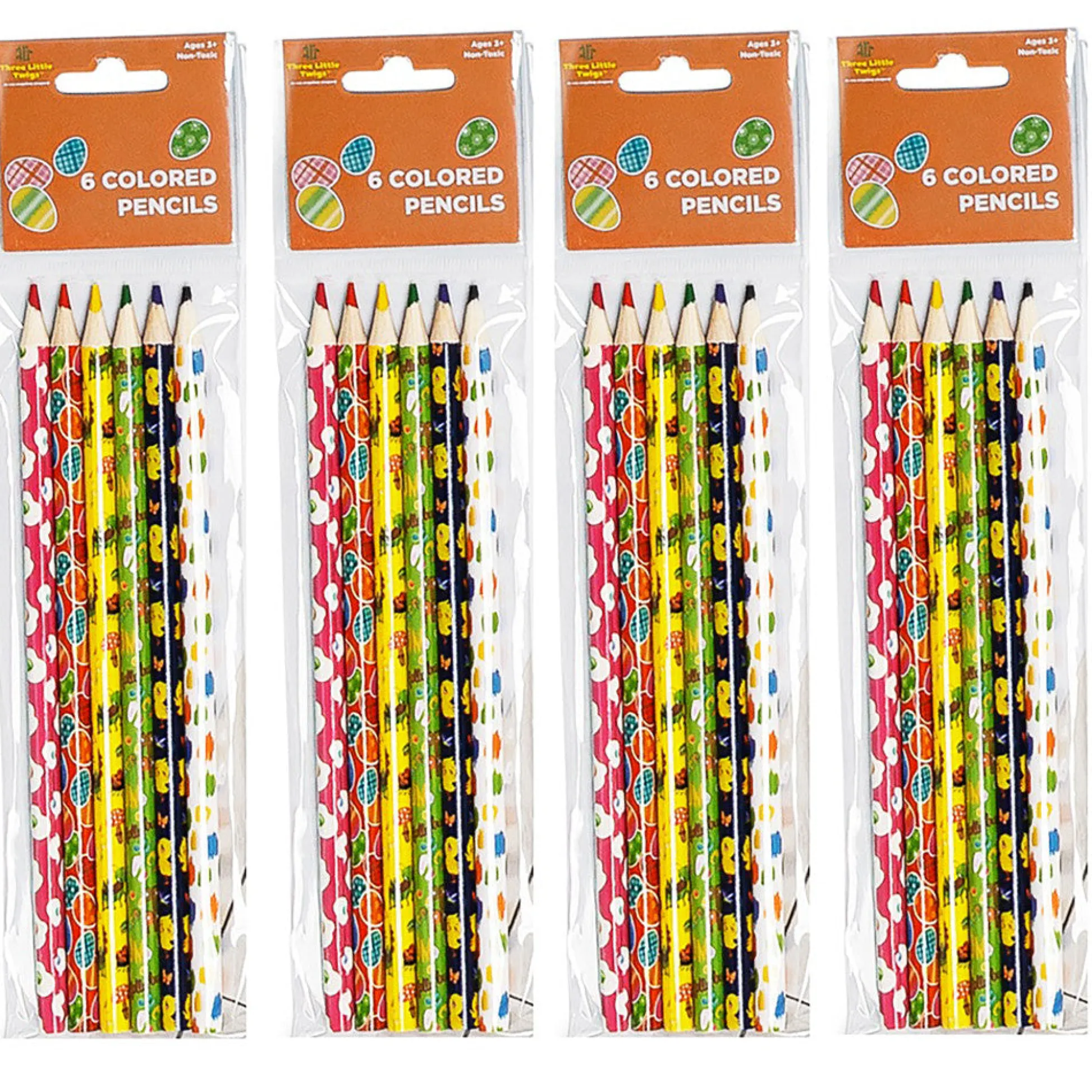 Flat River Group Three Little Twigs Easter/Spring Coloring Bundle - 8pc Set* Drawing, Color & Painting