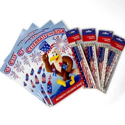 Flat River Group Three Little Twigs Patriotic 8-Piece Coloring Book Bundle for Kids Ages 3+*Kids Kids Books|Drawing, Color & Painting