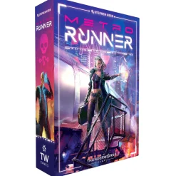 Flat River Group Thunderworks Games: Metrorunner - Ultimate Cyberpunk Strategy Board Game* Role-Playing Games|Board Games