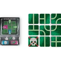 Flat River Group Thunderworks Games: Metrorunner - Ultimate Cyberpunk Strategy Board Game* Role-Playing Games|Board Games