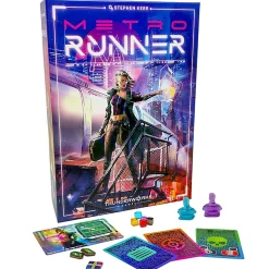 Flat River Group Thunderworks Games: Metrorunner - Ultimate Cyberpunk Strategy Board Game* Role-Playing Games|Board Games