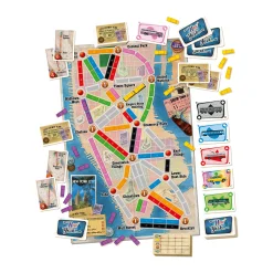AreYouGame Ticket to Ride: New York - Fast-Paced Taxi Cab Strategy Game* Role-Playing Games|Board Games
