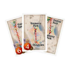 AreYouGame Ticket to Ride: New York - Fast-Paced Taxi Cab Strategy Game* Role-Playing Games|Board Games