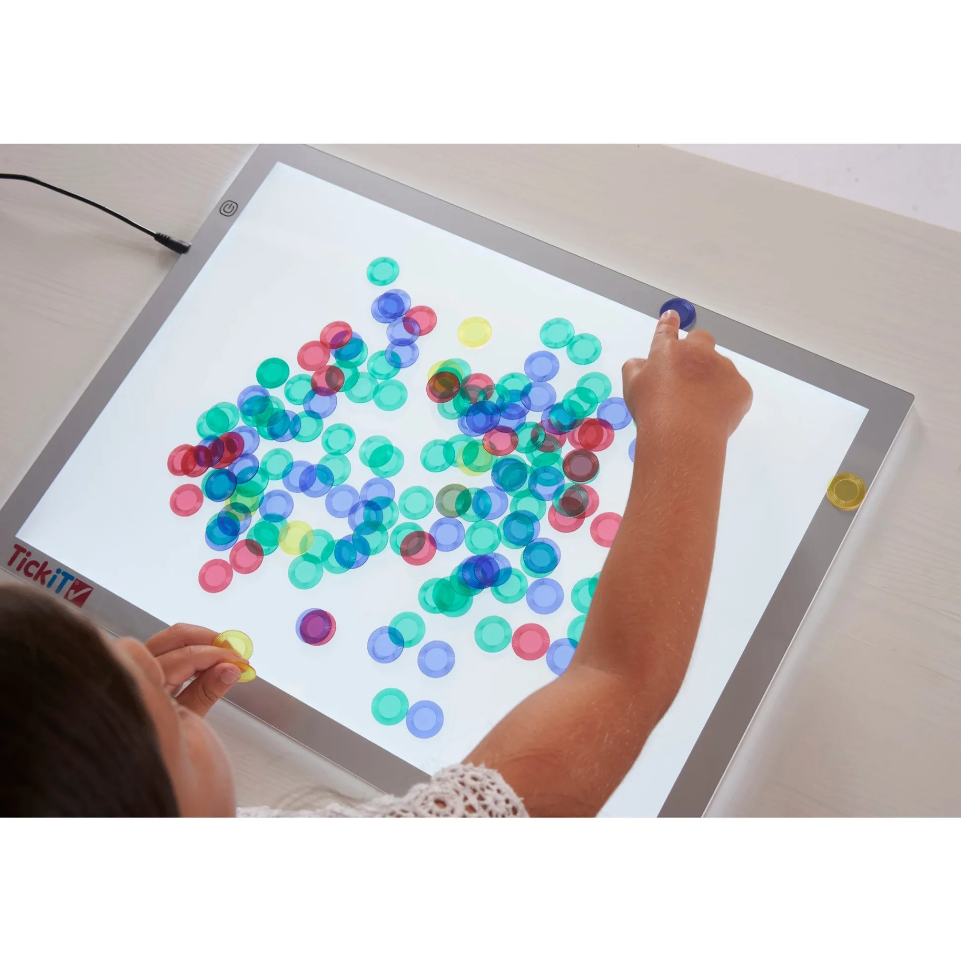 Educators Resource TickiT Light Panel - Rectangular - Small - Educational Exploration Tool* Science & Discovery