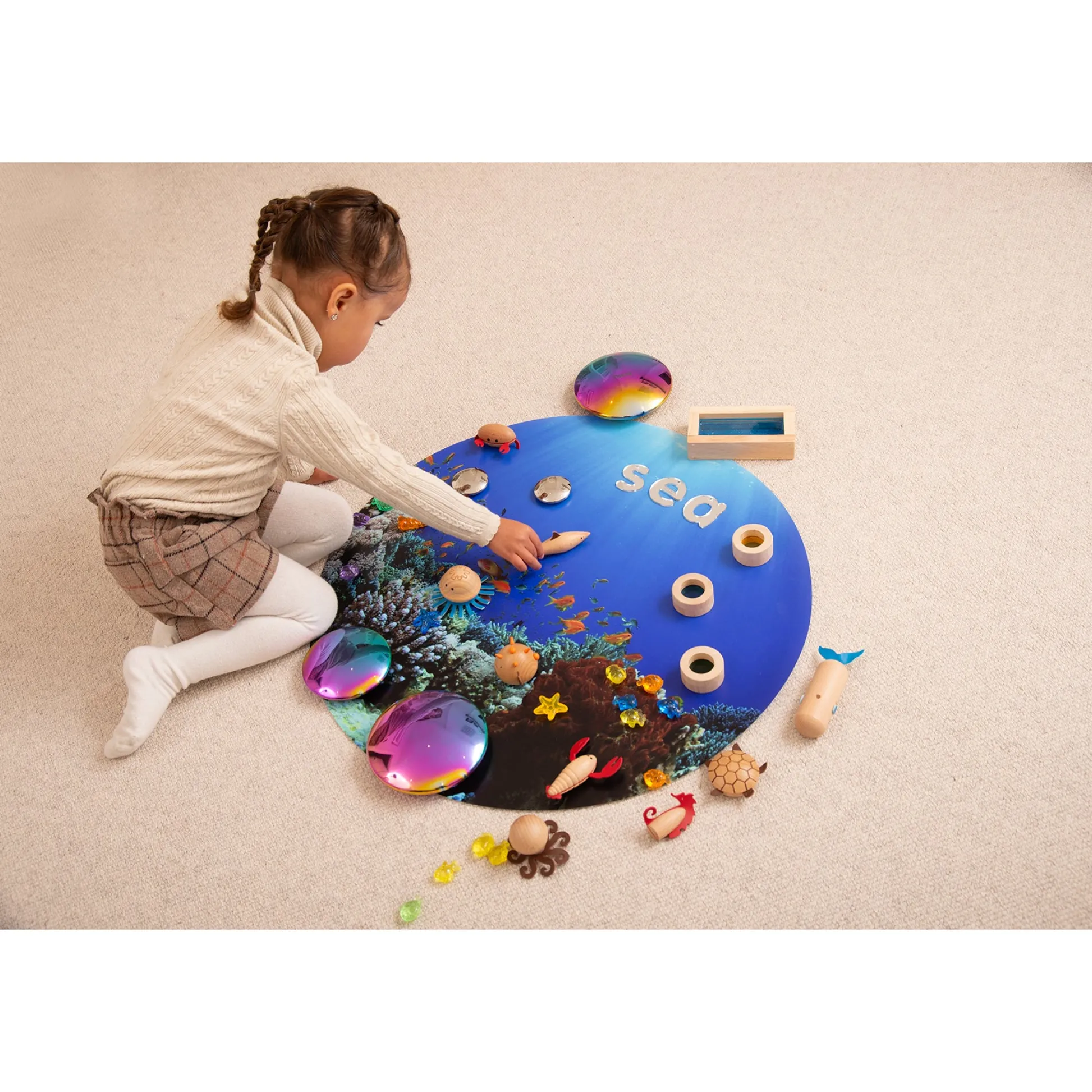 Educators Resource TickiT Under the Sea Discovery Play Mat - Ocean Exploration* Preschool Education Toys & Activities