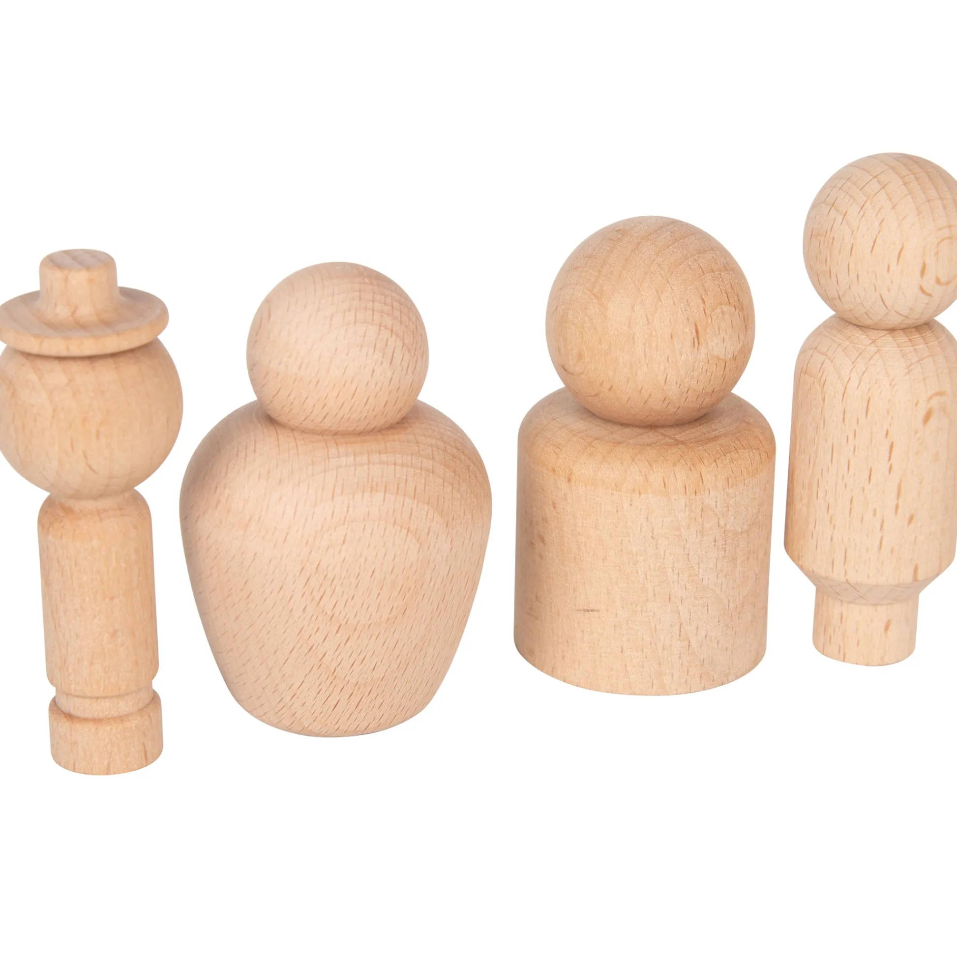 Educators Resource TickiT Wooden Community Figures - Set of 10 - Creative Play for Toddlers* Preschool Figures & Playsets|Preschool Education Toys & Activities