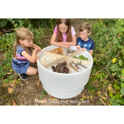 Educators Resource TickiT Wooden Discovery Dividers - Birch Plywood Playtime Circle* Preschool Education Toys & Activities